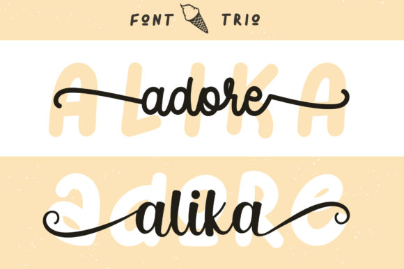 Adore Alika: A Charming Script Font for Web Design