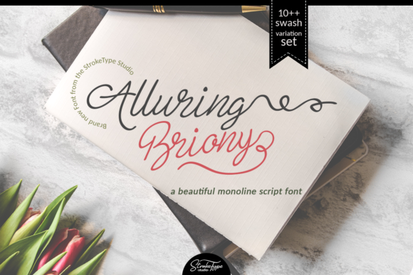 Alluring Briony Font Review