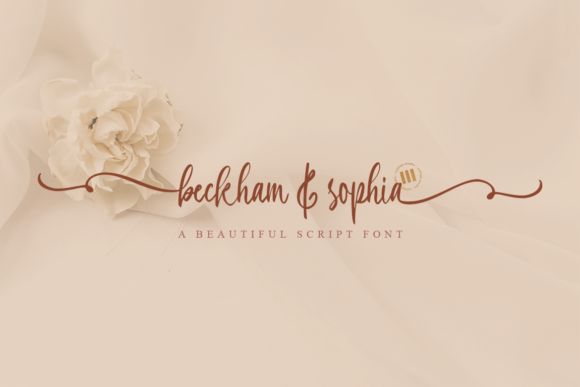 Beckham Sophia: A Handwritten Font for Creative Brands