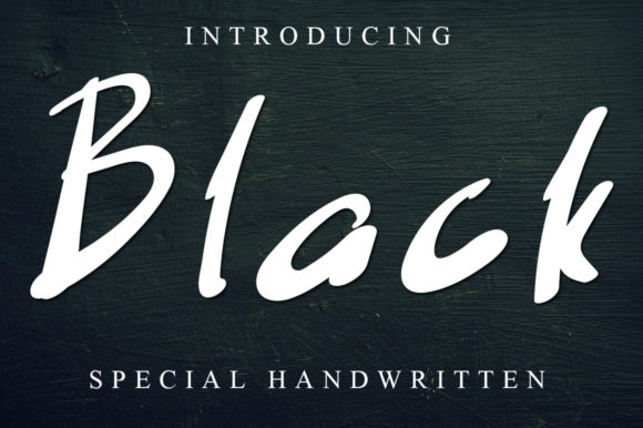 Black: A Bold Font for Business