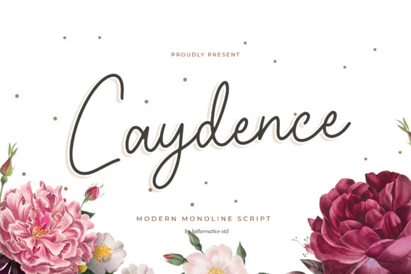 Caydence: A Modern Handwritten Font