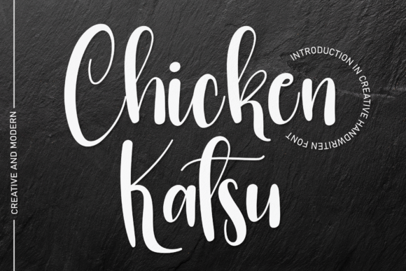 Chicken Katsu Font for Creative Projects