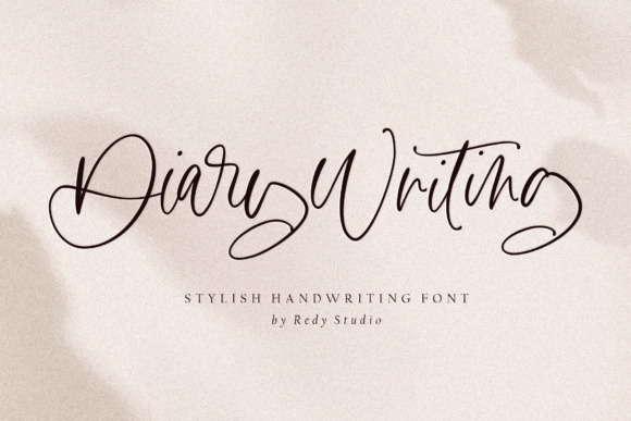Diary Writing Font Review