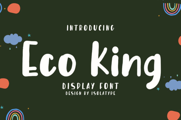 Eco King Font for Business Branding