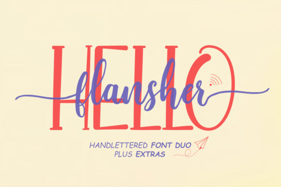 Hello Flansher: A Font for Business Magic