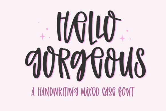 Hello Gorgeous Font: A Personal Touch for Business