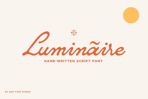 Luminaire: Elegant Script Font for Crafters