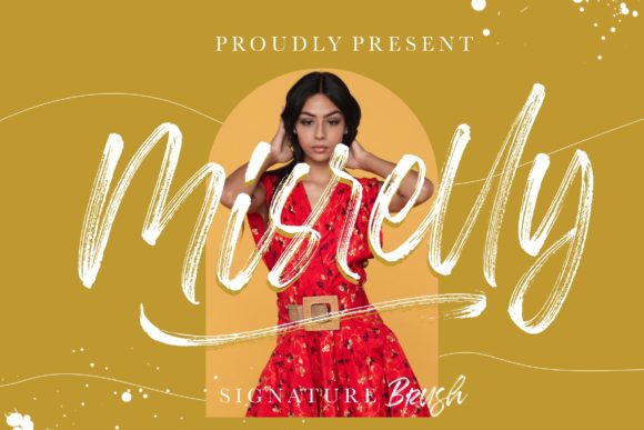 Misrelly: A Relaxed Script Font