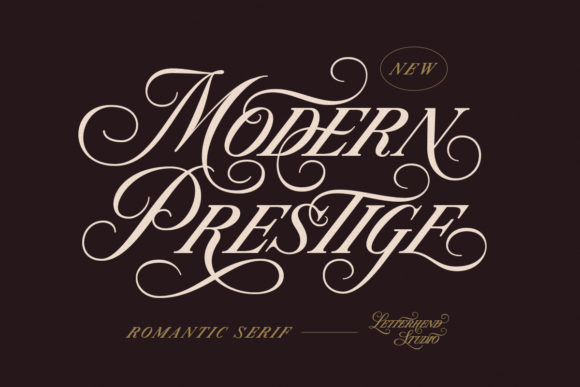 Modern Prestige Font for Bold Branding