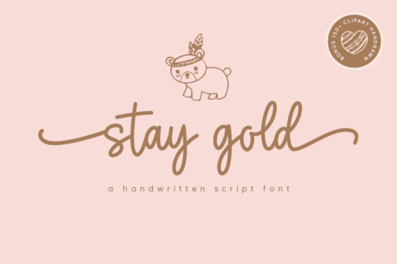 Stay Gold: A Font for Elegant Storytelling